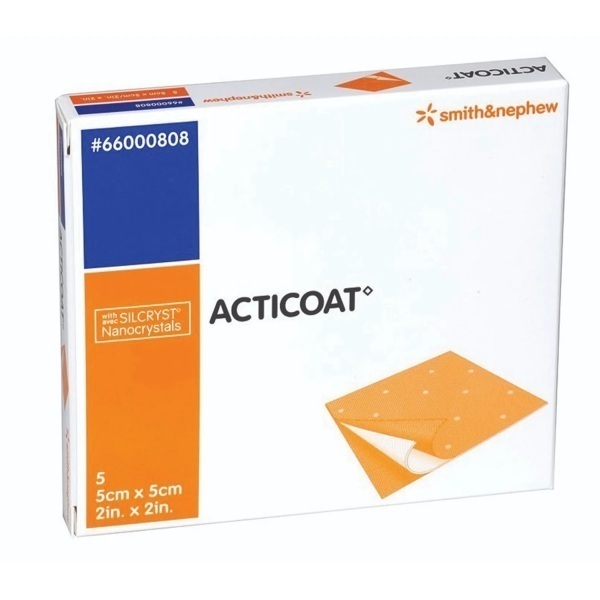 Acticoat 3 Day Silver Dressing 5x5cm - Acticoat product image for SEO optimization