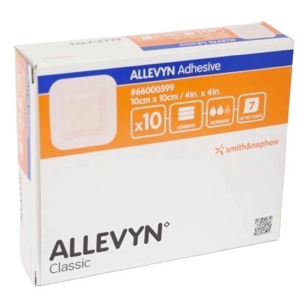 Allevyn Adhesive Dressing 10x10cm - Allevyn product image for SEO optimization