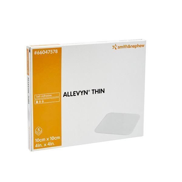 Allevyn Thin Adhesive Dressing 10x10cm - Allevyn product image for SEO optimization