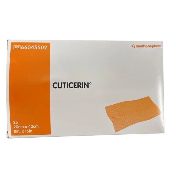 Cuticerin Low-Adherance Dressing 20x40cm - Cuticerin product image for SEO optimization