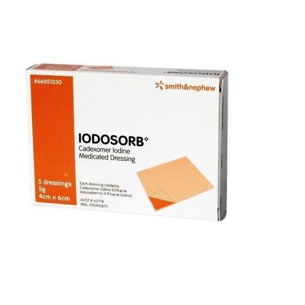 Iodosorb 5g Dressing 6x4cm - Image 3