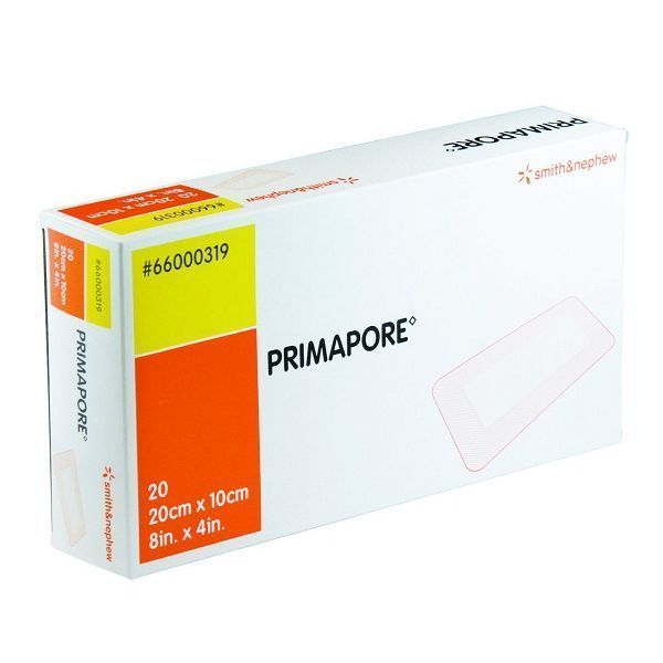 Primapore And Melolin Adhesive Dressing 10x20cm - Primapore product image for SEO optimization