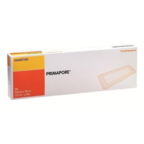 Primapore And Melolin Adhesive Dressing 10x35cm - Primapore product image for SEO optimization