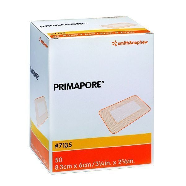 Primapore And Melolin Adhesive Dressing 6x8.3cm - Primapore product image for SEO optimization