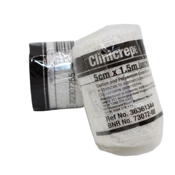 Clini-Crepe Light Bandage 5cmx1.5m - Clini-Crepe product image for SEO optimization