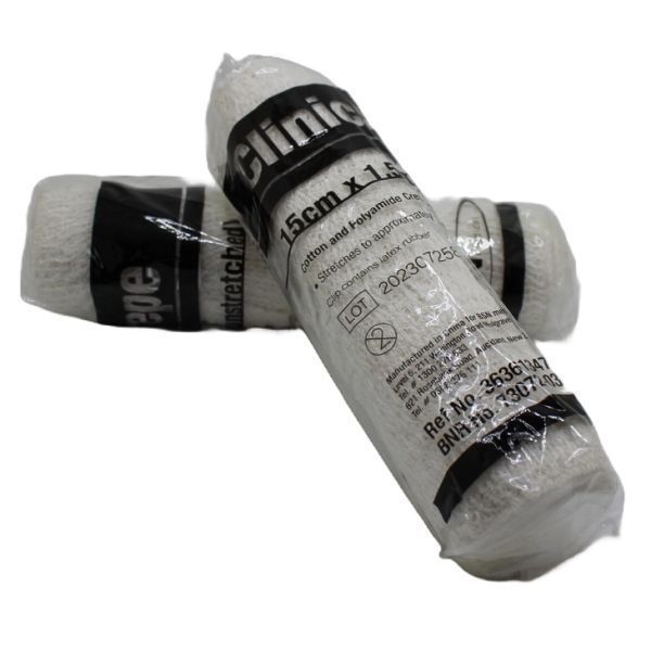 Clini-Crepe Light Bandage 15cmx1.5m - Clini-Crepe product image for SEO optimization