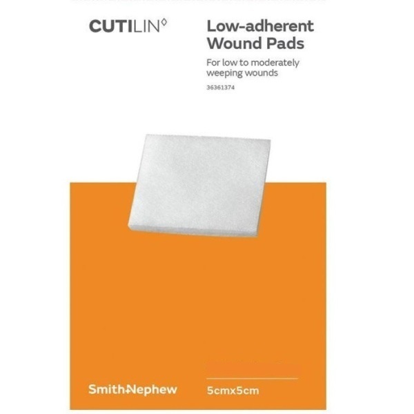 Cutilin Low Adhesive Sterile Dressing 10x10cm - Image 3