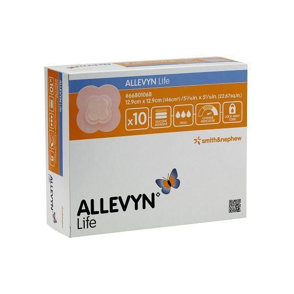 Allevyn Life Adhesive Foam Medium 12.9x12.9cm - Allevyn product image for SEO optimization