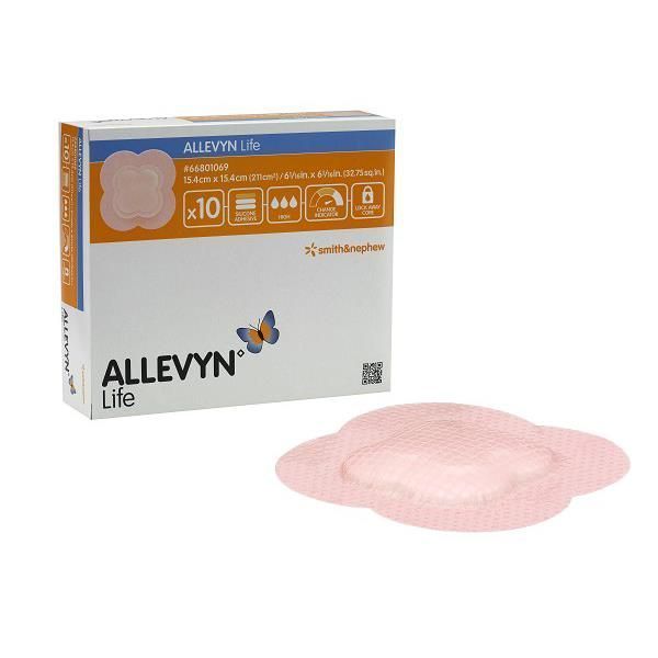 Allevyn Life Adhesive Foam Large 15.4x15.4cm - Allevyn product image for SEO optimization