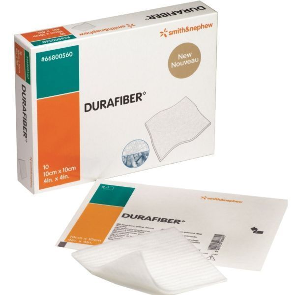 Durafiber Dressing 10x10cm Box 10 - Durafiber product image for SEO optimization