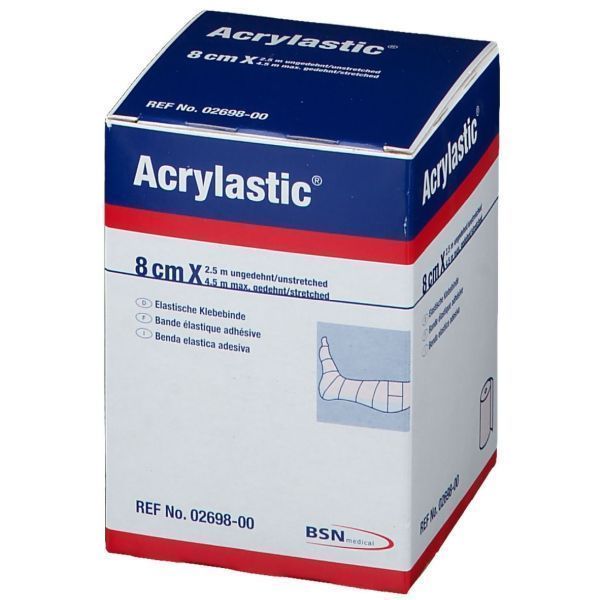 Acrylastic Bandage 8cmx2.5m - Acrylastic product image for SEO optimization