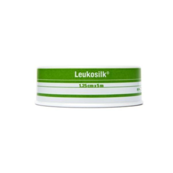 Leukosilk Hypoallergenic Tape 1.25cmx5m - Leukosilk product image for SEO optimization