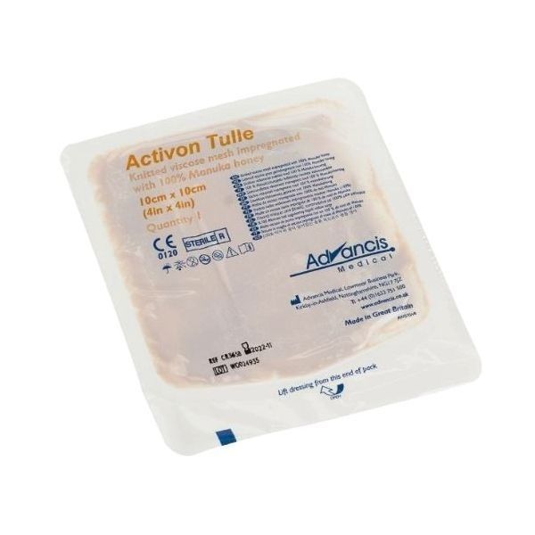 Activon Manuka Honey Dressing 10cmx10cm - Image 2