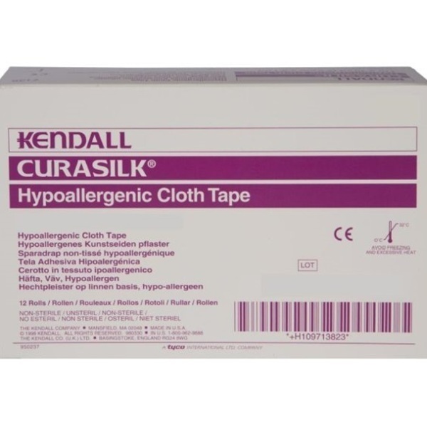 Curasilk Adhesive Tape 2.5cm 9.1m Roll - Curasilk product image for SEO optimization