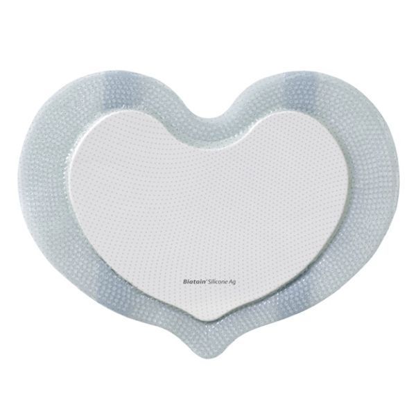 Biatain Silicone Silver Adhesive Foam Sacral Dressing 15 x 19cm Box 5 - Biatain product image for SEO optimization