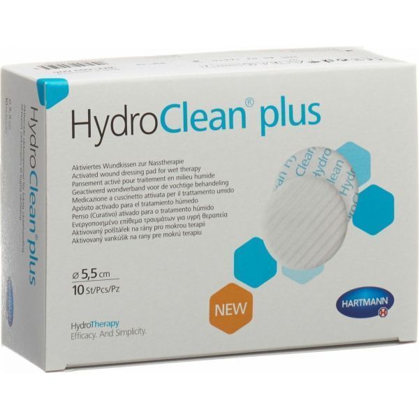 HydroClean Plus Dressing Round 5.5cm - HydroClean product image for SEO optimization