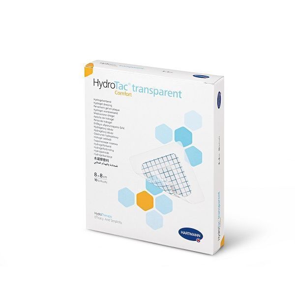 HydroTac Transparent Comfort 6.5cmx10cm - HydroTac product image for SEO optimization
