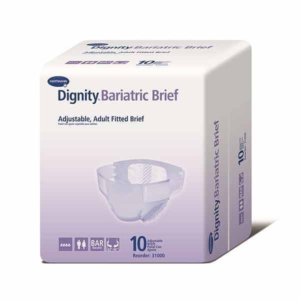 Image of Hartmann Dignity Bariatric Brief 2445mL 160-239cm Pk8 by Dignity