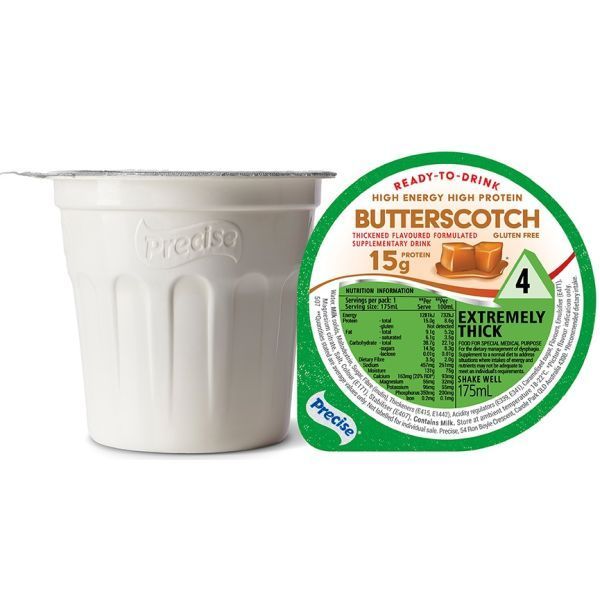 Precise Ready To Drink High Energy High Protein Butterscotch Level 4 185ml - Precise product image for SEO optimization