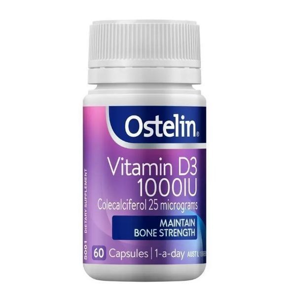 Ostelin Capsules Vitamin D Pk60 - Image 2