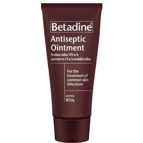 Betadine Antiseptic Ointment 65g - Betadine product image for SEO optimization
