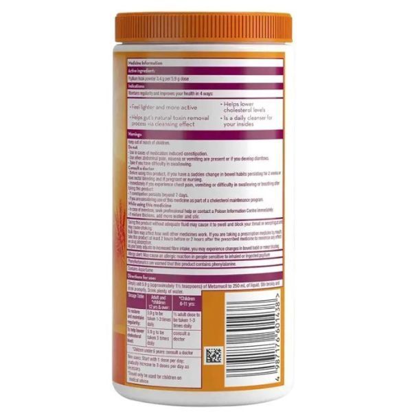 Metamucil Smooth Orange Powder 283gm - Image 2