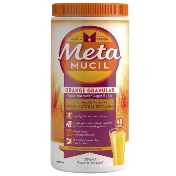 Metamucil Orange Flavour 528gm - Metamucil product image for SEO optimization