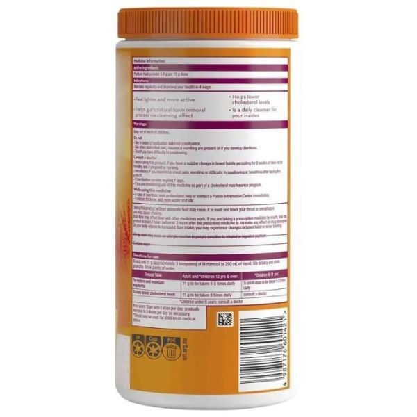 Metamucil Orange Flavour 528gm - Image 2