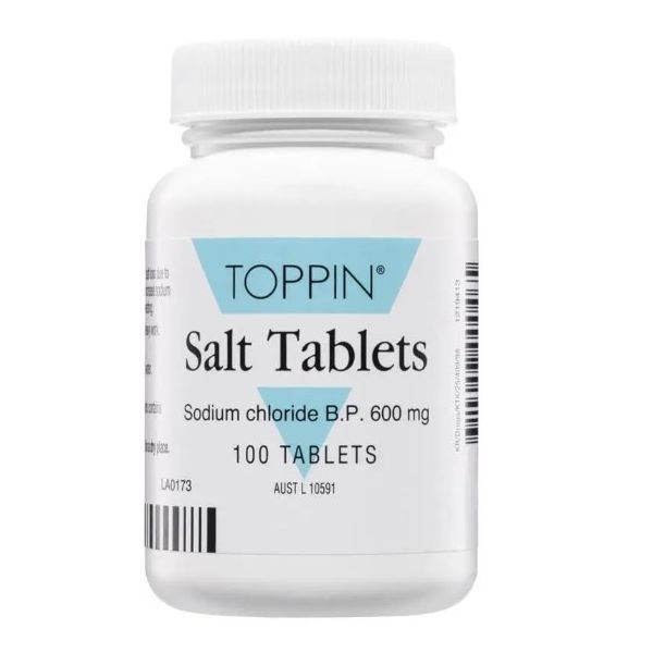 Toppin Salt 600mg 100 Tablets - Toppin product image for SEO optimization