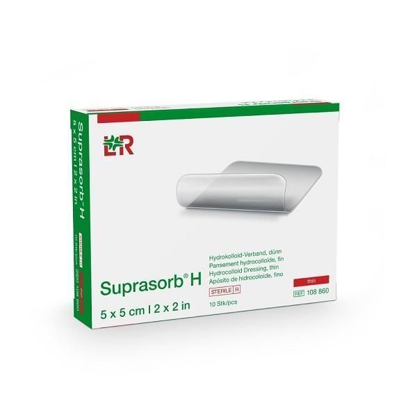 Suprasorb H HydroColloid Dressing 10x10cm Box 10 - Suprasorb product image for SEO optimization