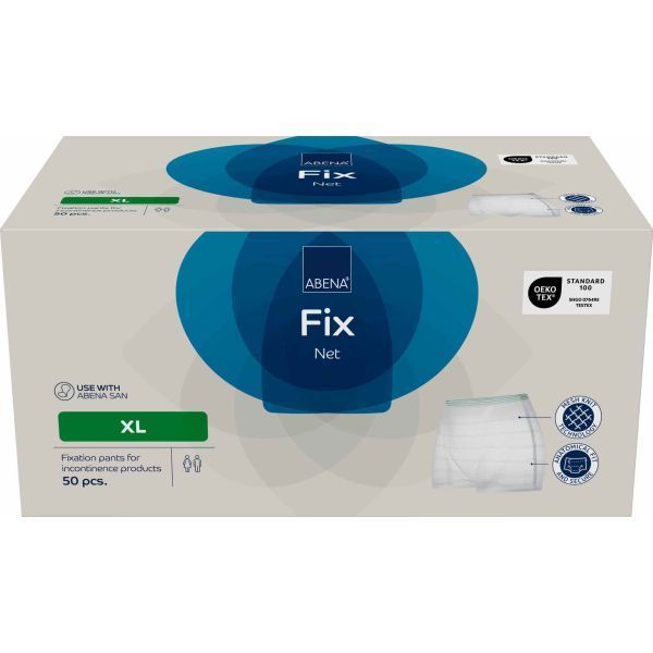 Image of Abena Fix Pants Net Pants Green 100-150cm Extra Large Ctn50 by Abena