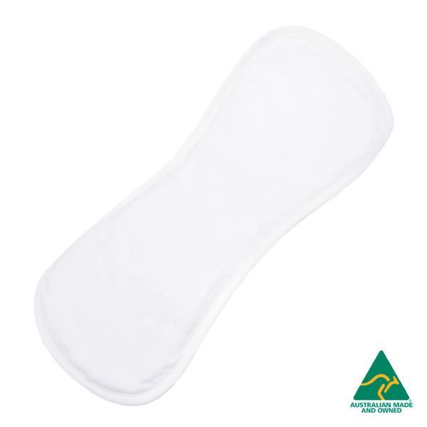 Image of Minappi Waterproof Contoured Pad White 40cm 300ml by MiNappi