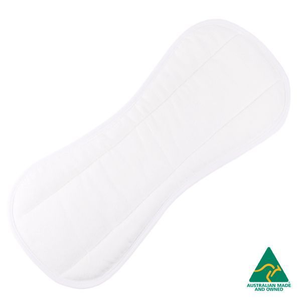Image of Minappi Waterproof Contoured Pad White 50cm 400ml by MiNappi