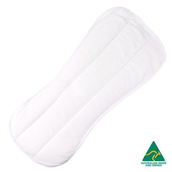 Image of Minappi Waterproof Contoured Pad White 55cm 600ml by MiNappi