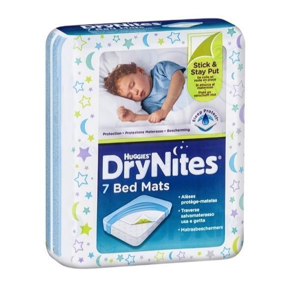 Image of Huggies Drynites Bed Mats Pk7 by Huggies