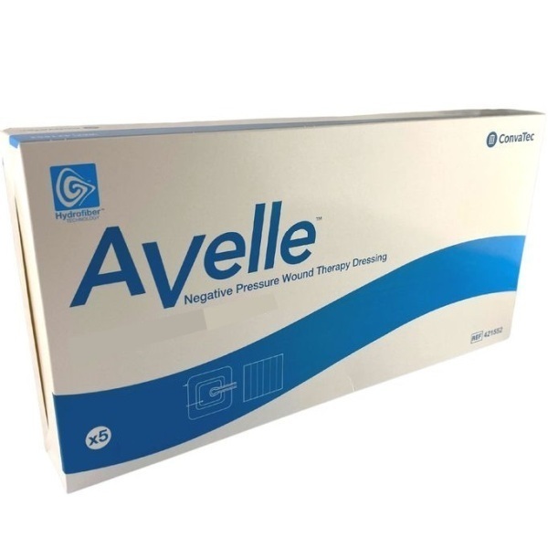 Avelle Negative Pressure Wound Therapy Dress 16x16cm Box 5 - Avelle product image for SEO optimization