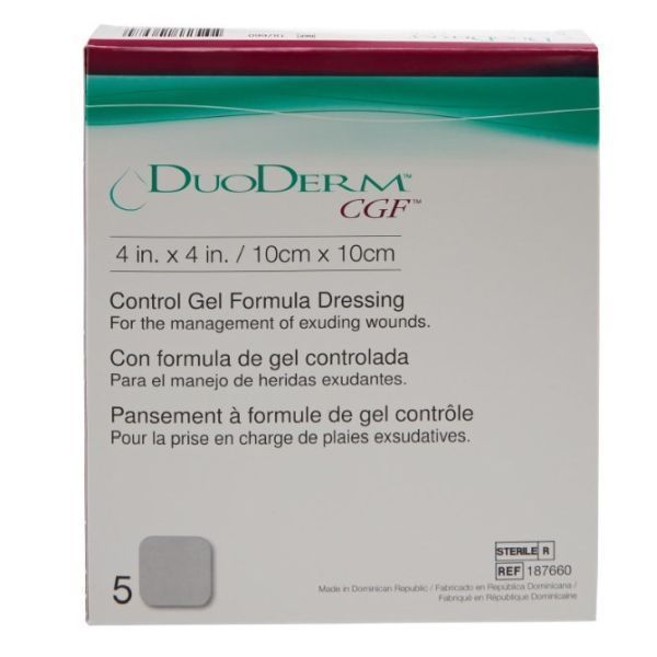 Duoderm Control Gel Formula Dressing 10x10cm - Duoderm product image for SEO optimization