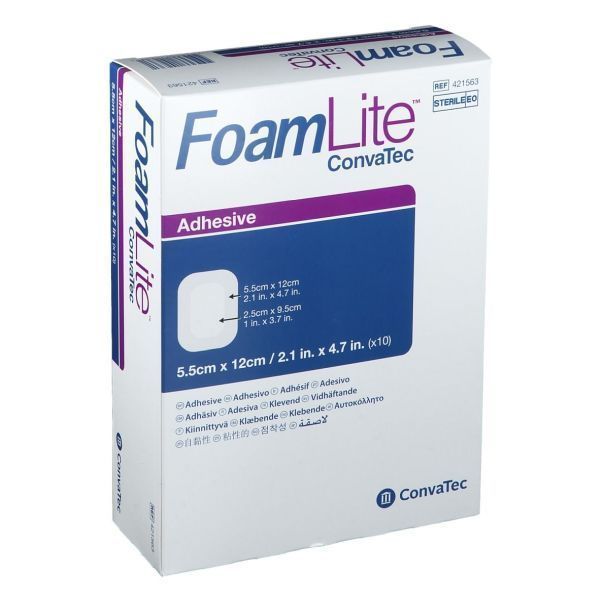FoamLite ConvaTec Adhesive 5 x 12cm - FoamLite product image for SEO optimization