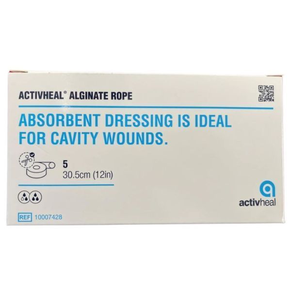 Activheal Alginate Cavity Rope 2.5x30cm - activheal product image for SEO optimization