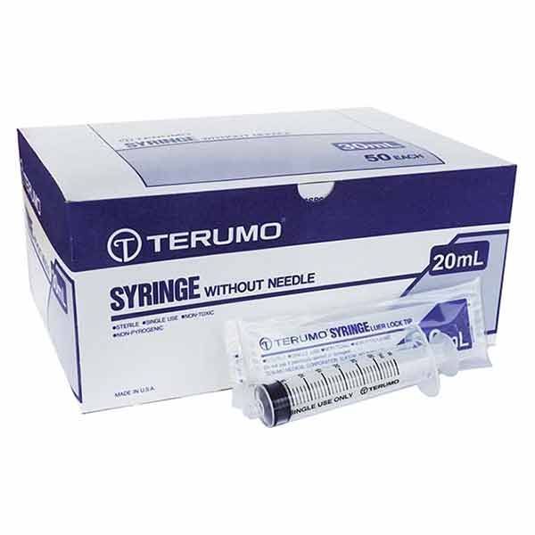 Image of Terumo Syringe Eccentric Luer Slip 20ml by Terumo