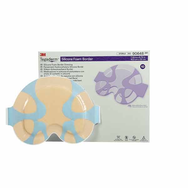 Tegaderm Silicone Foam Border Dressing Large Sacral 18.5x22cm - Tegaderm product image for SEO optimization
