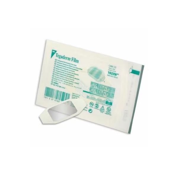 Tegaderm Adhesive Transparent IV Dressing 4.4x4.4cm - Image 2