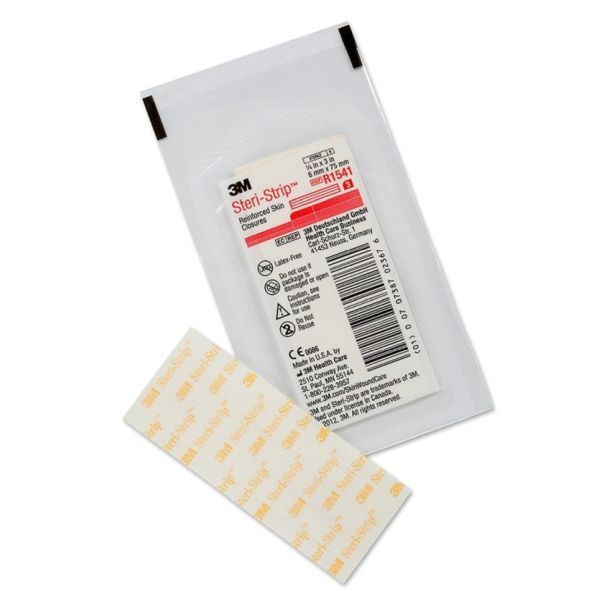 Steri-Strip Wound Strip 6mmx75mm 3/Strip - Steri-Strip product image for SEO optimization