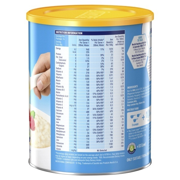 Sustagen Powder Hospital Formula Neutral 840g Can - Image 4