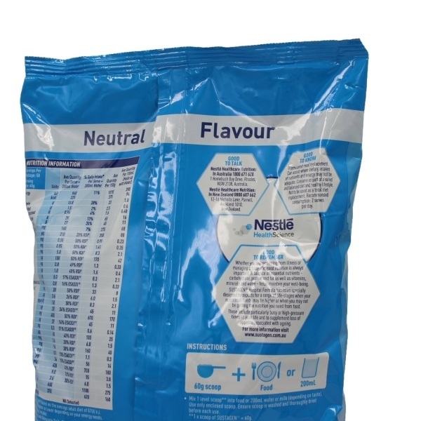 Sustagen Powder Hospital Formula Neutral 3kg Bag - Image 5
