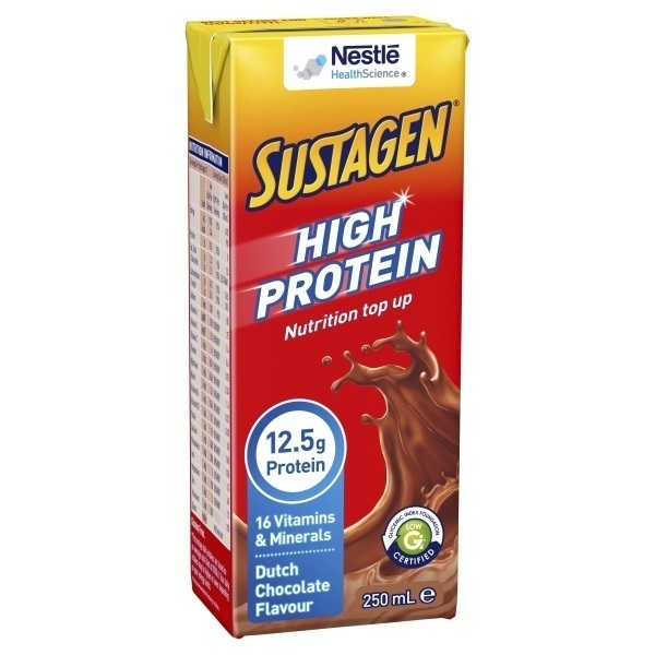 Sustagen Dutch Chocolate Ready to drink 250ml Tetra - Sustagen product image for SEO optimization