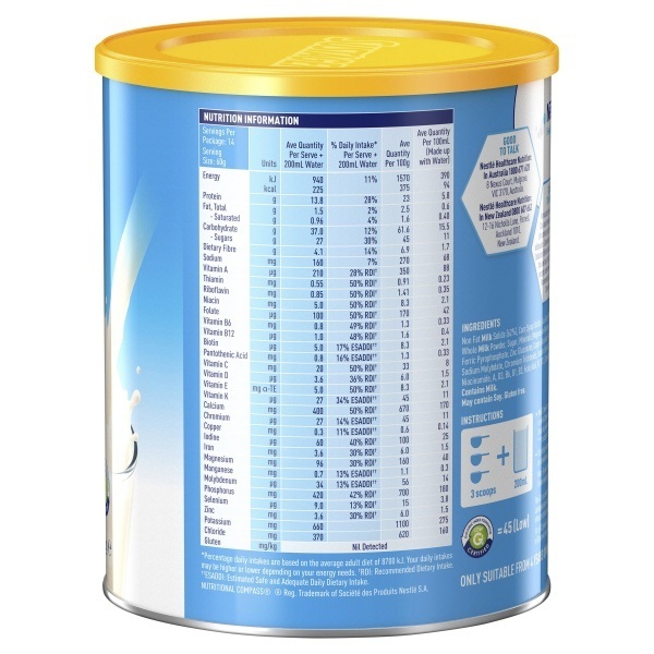 Sustagen Powder Hospital Formula Plus Fibre Vanilla 840g - Image 4