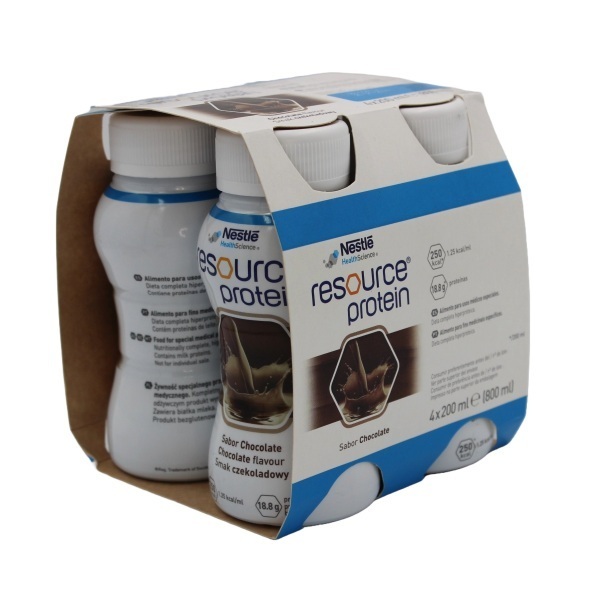 Resource Protein Chocolate 200ml Bottle Pack 4 - Image 2