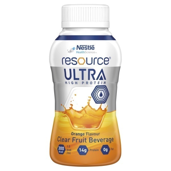 Resource Ultra Clear Fruit Beverage Orange 200ml Bottle Pack 4 - Resource product image for SEO optimization