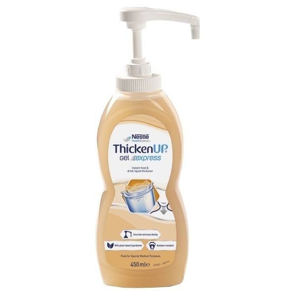 Nestle Thicken Up Gel Express 450ml Pump - ThickenUp product image for SEO optimization